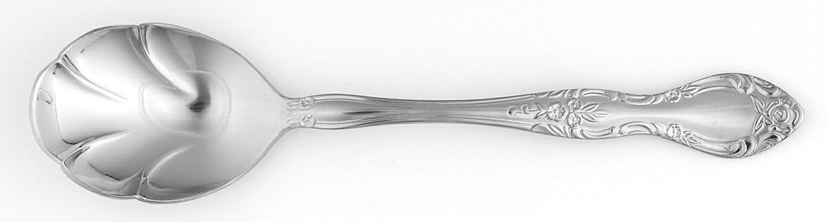 Santa Rosa (Stainless) Sugar Shell Spoon by Reed & Barton-1