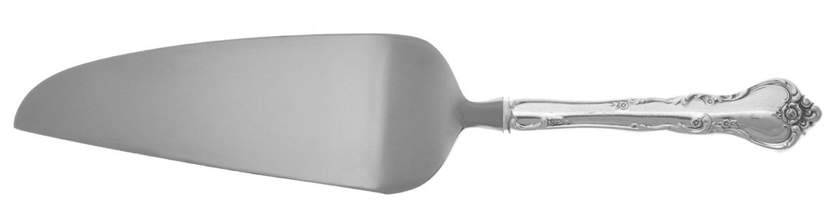Savannah (Sterling, 1962, No Monograms) Pie and Cake Server with Stainless Blade HC by Reed & Barton-1