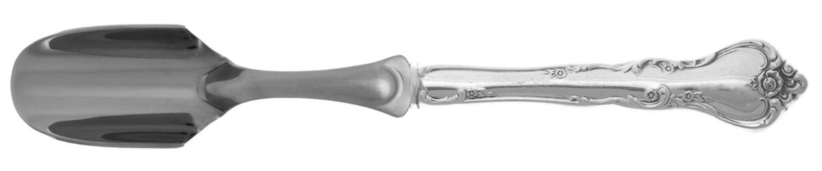 Savannah (Sterling, 1962, No Monograms) Cheese Scoop with Stainless Scoop HC by Reed & Barton-1