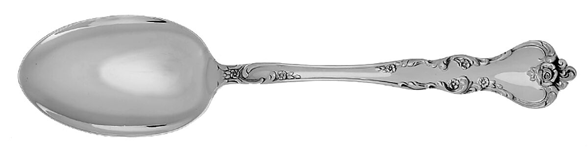 Savannah (Sterling, 1962, No Monograms) Tablespoon (Serving Spoon) by Reed & Barton-1