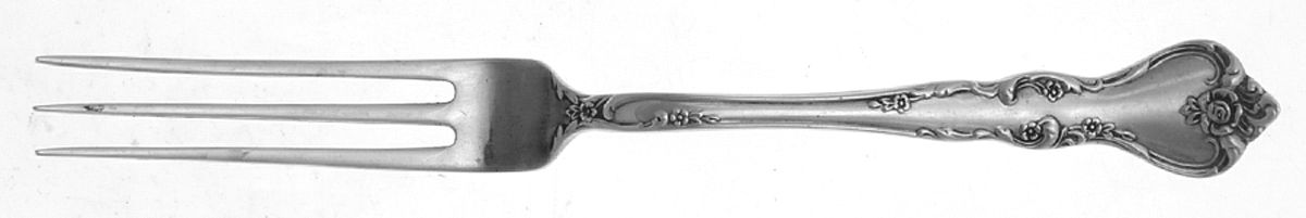 Savannah (Sterling, 1962, No Monograms) Strawberry Fork by Reed & Barton-1