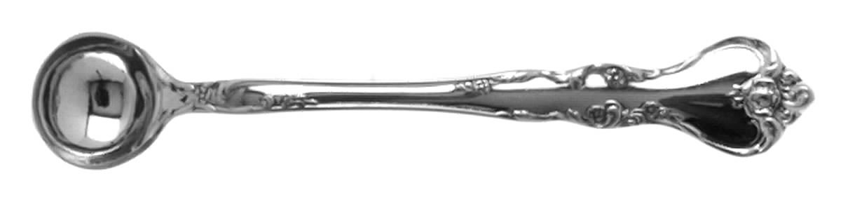 Savannah (Sterling, 1962, No Monograms) Mustard Spoon Solid HC by Reed & Barton-1