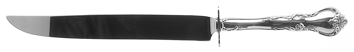 Savannah (Sterling, 1962, No Monograms) Small Steak Carving Knife with Stainless Blade by Reed & Barton-1
