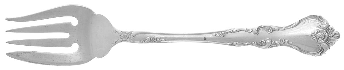 Savannah (Sterling, 1962, No Monograms) Individual Salad Fork by Reed & Barton-1