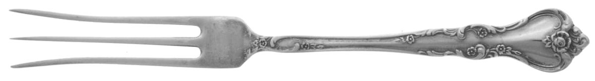Savannah (Sterling, 1962, No Monograms) Lemon Fork by Reed & Barton-1