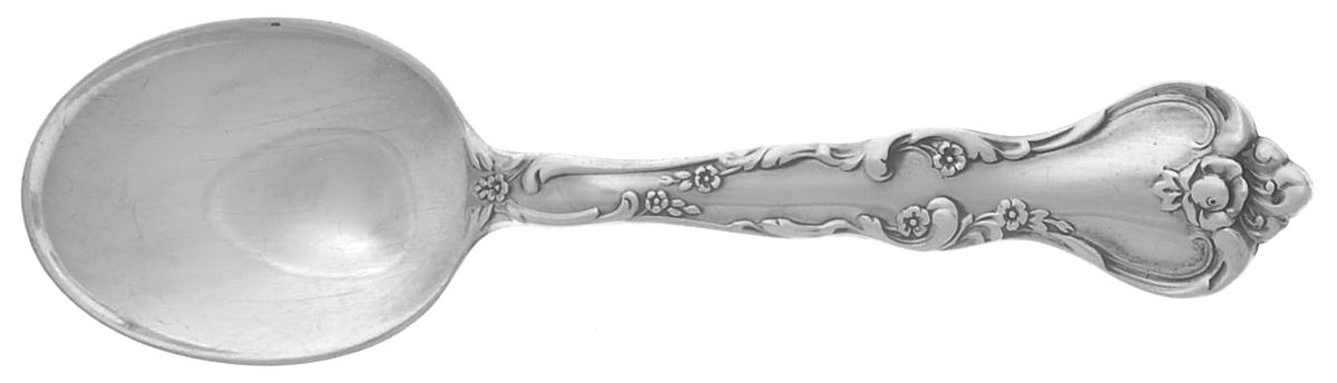 Savannah (Sterling, 1962, No Monograms) Straight Handle Baby Spoon by Reed & Barton-1
