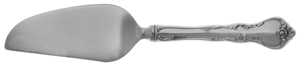 Savannah (Sterling, 1962, No Monograms) Cheese Knife with Stainless Blade by Reed & Barton-1