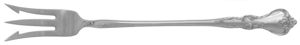 Savannah (Sterling, 1962, No Monograms) Short Handle Pickle/Olive Fork by Reed & Barton-1