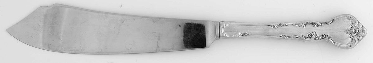Savannah (Sterling, 1962, No Monograms) Cake Knife with Stainless Blade by Reed & Barton-1