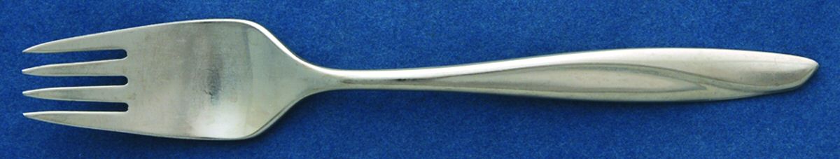 Seascape (Stainless, Glossy Finish) Individual Salad Fork by Reed & Barton-1