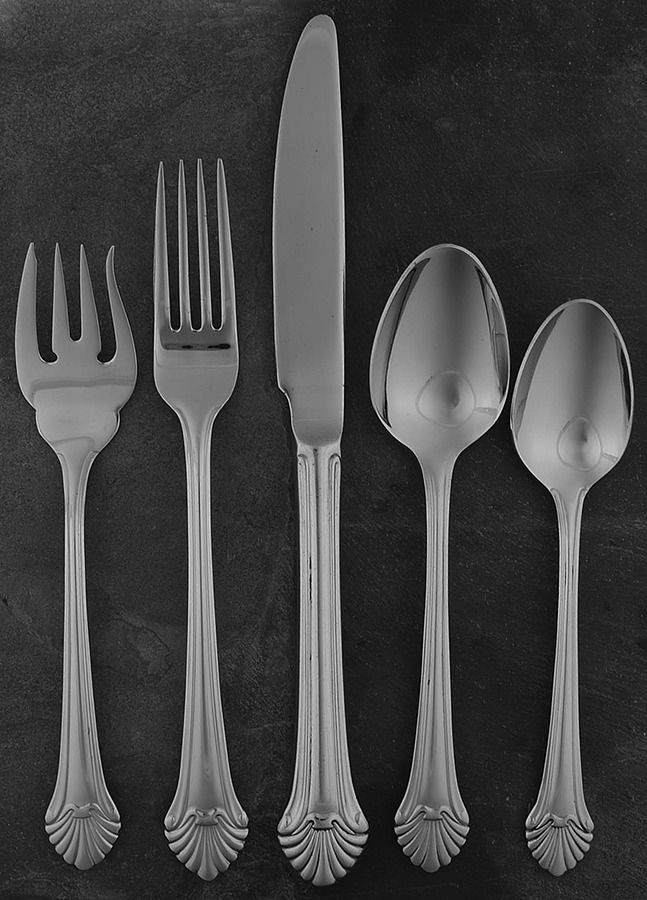 Seafare (Stainless) 5 Piece Place Setting by Reed & Barton-1