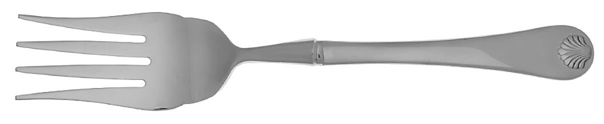 Seychilles (Stainless) Cold Meat Fork Large, Stainless Tines HC by Reed & Barton-1