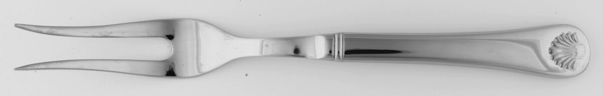 Seychilles (Stainless) Large Stainless-Prong Roast Carving Fork by Reed & Barton-1