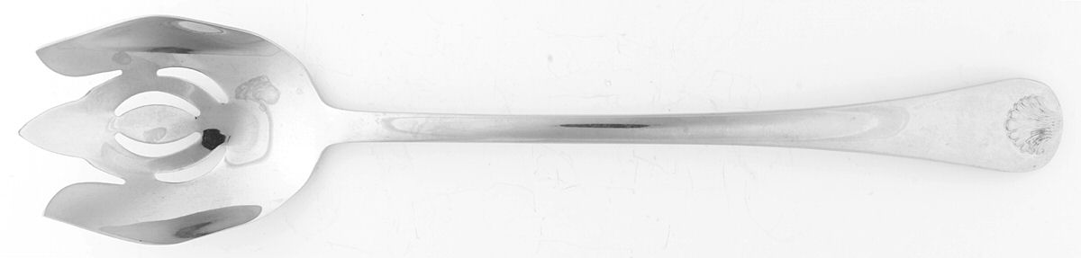Seychilles (Stainless) Oversize Solid Salad Servng Fork by Reed & Barton-1