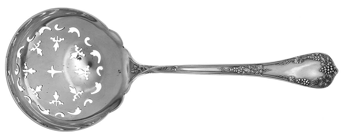 Sheffield (Silverplate, 1910) Pierced Berry/Casserole Spoon by Reed & Barton-1
