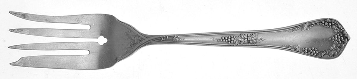 Sheffield (Silverplate, 1910) Individual Solid Fish Fork by Reed & Barton-1
