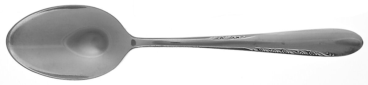 Silver Blossom (Silverplate, 1955) Tablespoon (Serving Spoon) by Reed & Barton-1