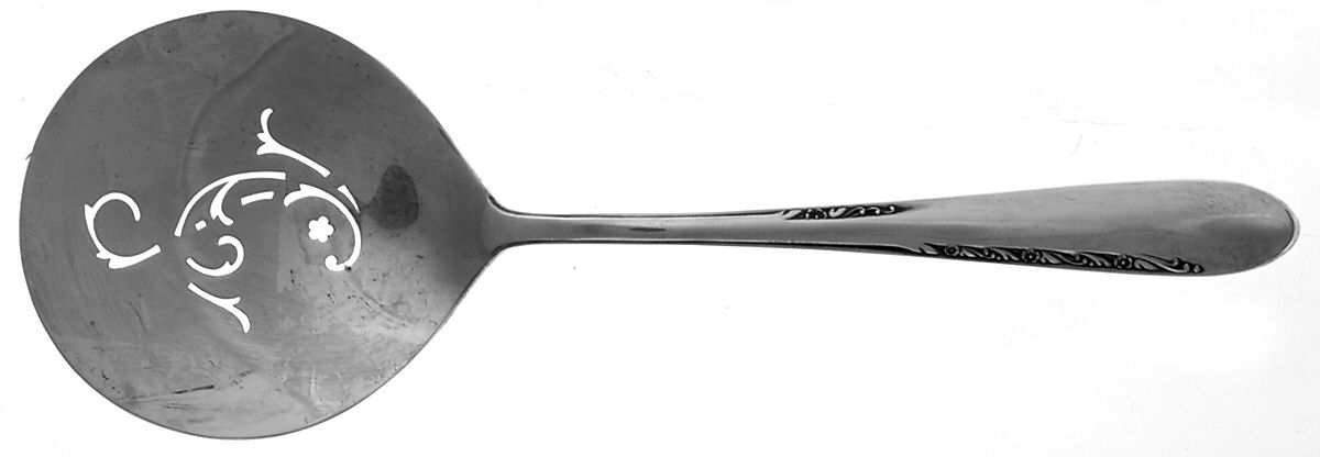 Silver Blossom (Silverplate, 1955) Tomato Server, Solid Piece by Reed & Barton-1