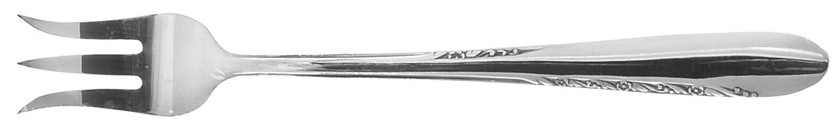 Silver Blossom (Silverplate, 1955) Cocktail/Seafood Fork by Reed & Barton-1