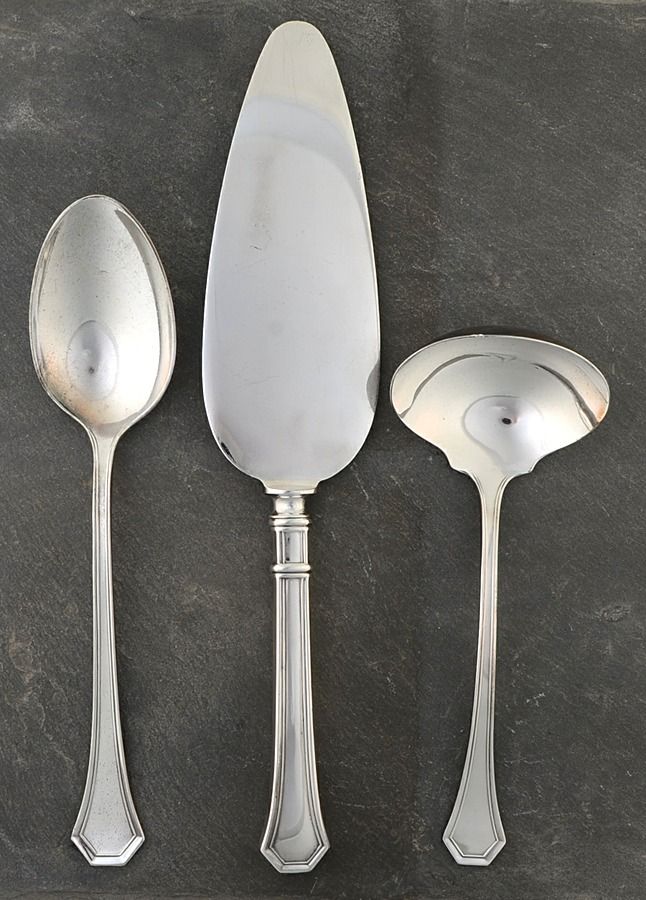 Sierra (Silverplate, 1914) 3 Piece Completer Set by Reed & Barton-1