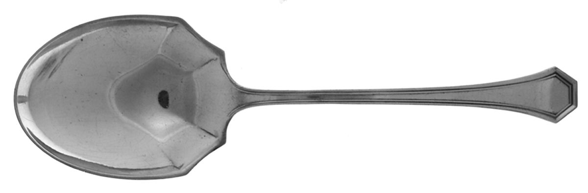 Sierra (Silverplate, 1914) Small Solid Berry/Casserole Spoon by Reed & Barton-1