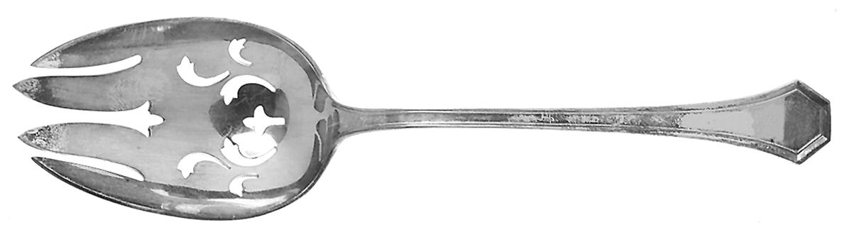 Sierra (Silverplate, 1914) Solid Salad Serving Fork by Reed & Barton-1