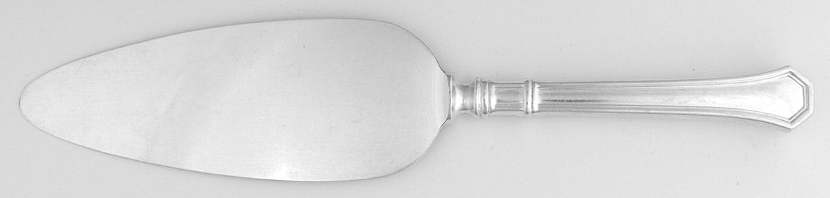 Sierra (Silverplate, 1914) Pie Server with Silverplate Blade by Reed & Barton-1