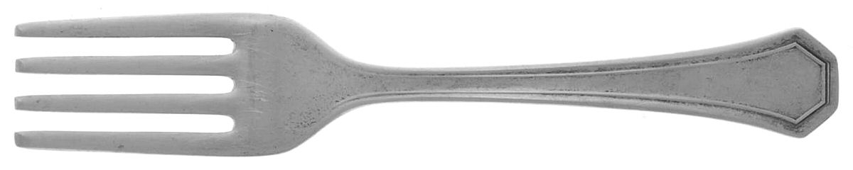 Sierra (Silverplate, 1914) Baby Fork by Reed & Barton-1