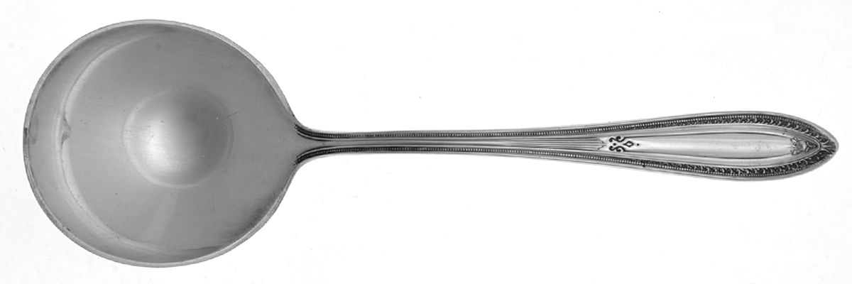 Sir Galahad (Silverplate, 1927) Round Bowl Soup Spoon (Cream Soup) by Reed & Barton-1