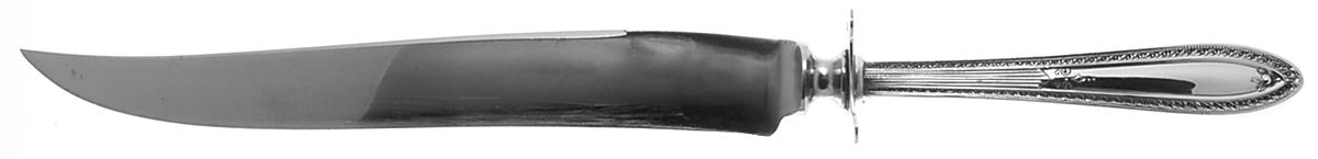 Sir Galahad (Silverplate, 1927) Large Stainless Blade Roast Carving Knife by Reed & Barton-1