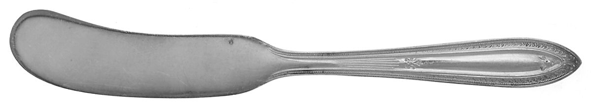 Sir Galahad (Silverplate, 1927) Flat Handle Butter Spreader by Reed & Barton-1