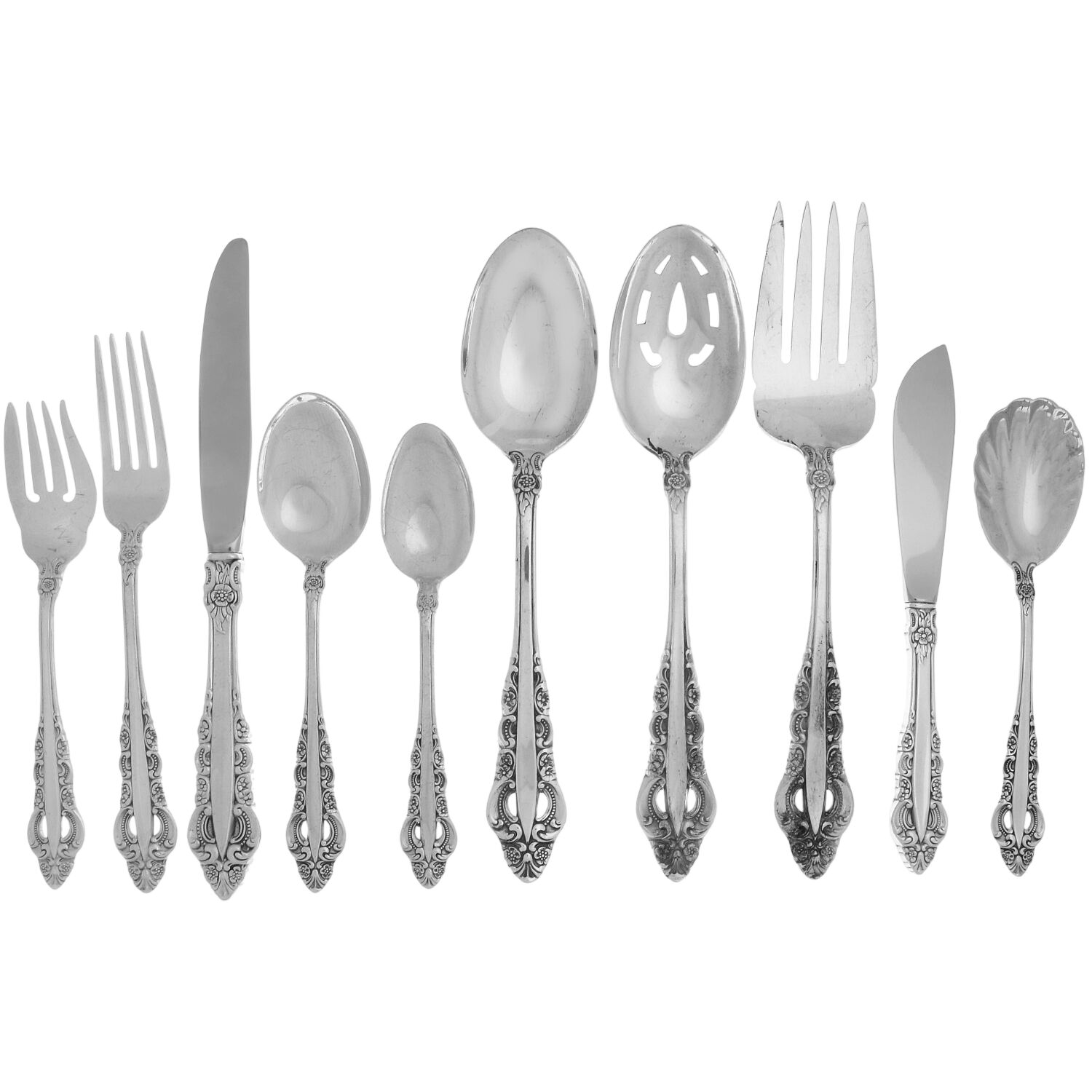 Silver Majesty (Silverplate, 1970) 45 Piece Starter Set by Reed & Barton-1