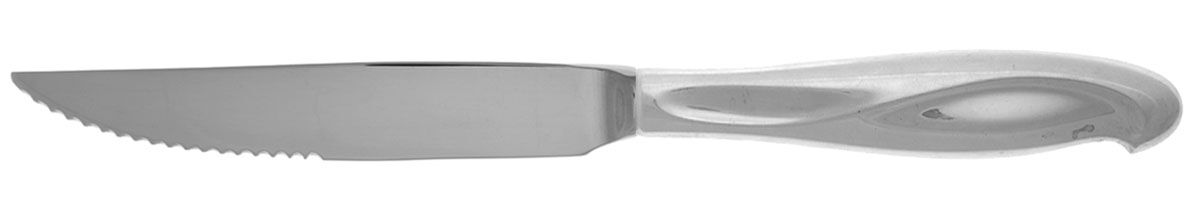 Silver Sculpture (Sterling, 1954) Steak Knife Individual Hollow, Serrate HC by Reed & Barton-1