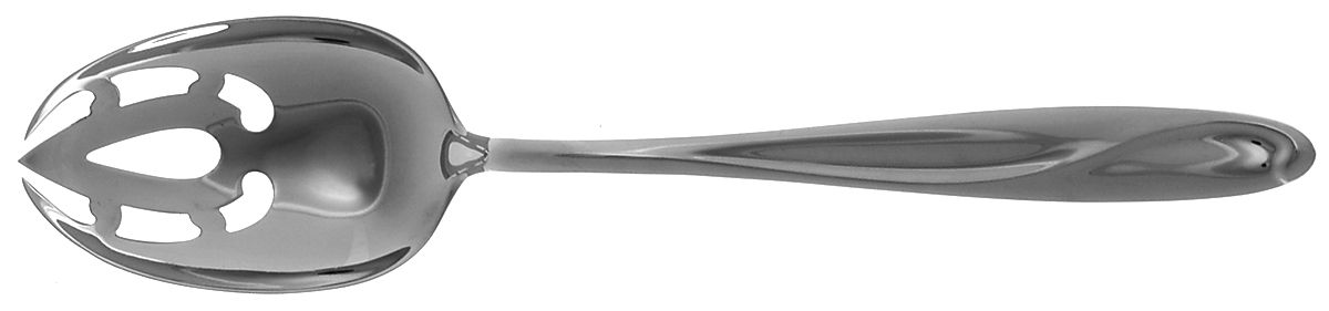 Silver Sculpture (Sterling, 1954) Pierced Tablespoon (Serving Spoon) by Reed & Barton-1
