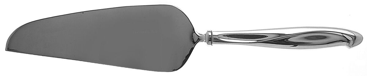 Silver Sculpture (Sterling, 1954) Pie & Cake Server with Stainless Blade by Reed & Barton-1