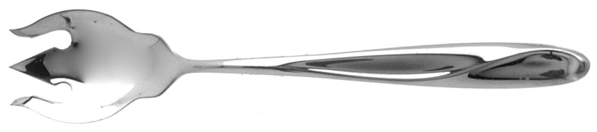 Silver Sculpture (Sterling, 1954) Ice Cream Fork HC by Reed & Barton-1