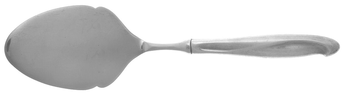 Silver Sculpture (Sterling, 1954) Pastry Server with Stainless Blade by Reed & Barton-1