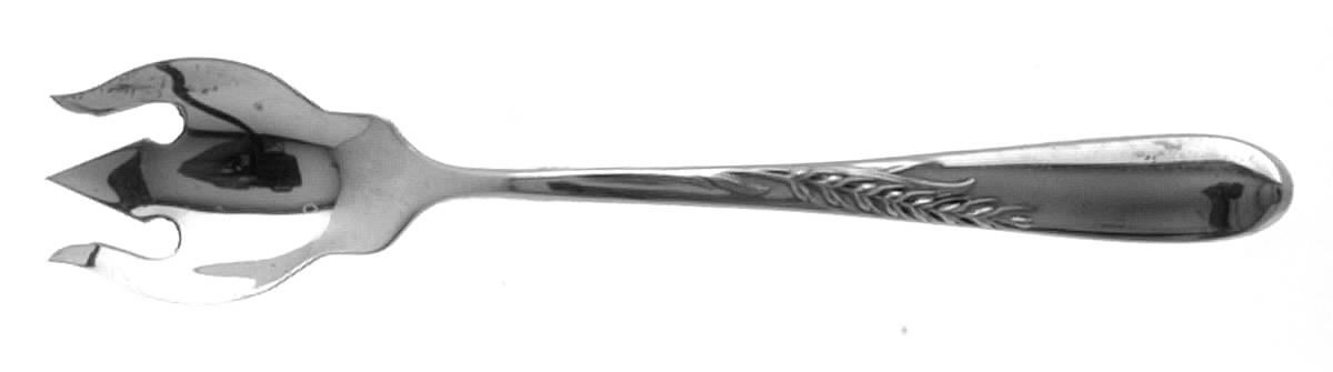 Silver Wheat (Sterling, 1952) Ice Cream Fork HC by Reed & Barton-1