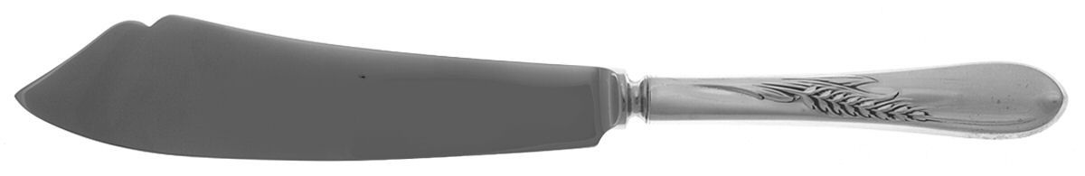 Silver Wheat (Sterling, 1952) Cake Knife with Stainless Blade by Reed & Barton-1