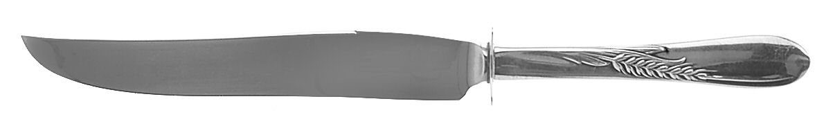 Silver Wheat (Sterling, 1952) Small Steak Carving Knife with Stainless Blade by Reed & Barton-1
