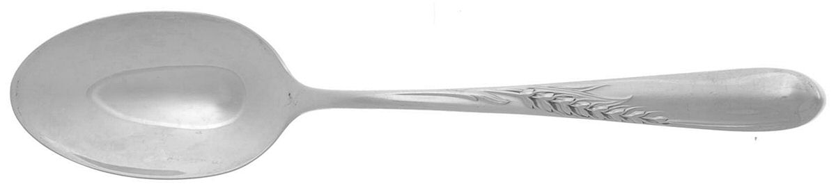 Silver Wheat (Sterling, 1952) Dessert/Oval Soup Spoon by Reed & Barton-1