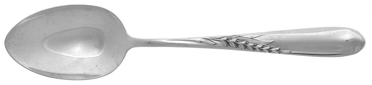 Silver Wheat (Sterling, 1952) Tablespoon (Serving Spoon) by Reed & Barton-1