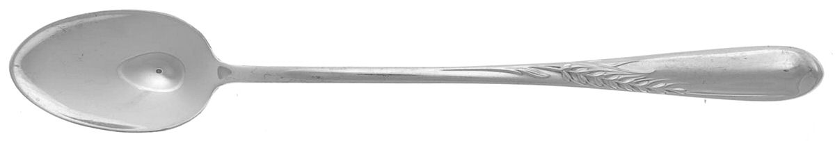 Silver Wheat (Sterling, 1952) Iced Tea Spoon by Reed & Barton-1
