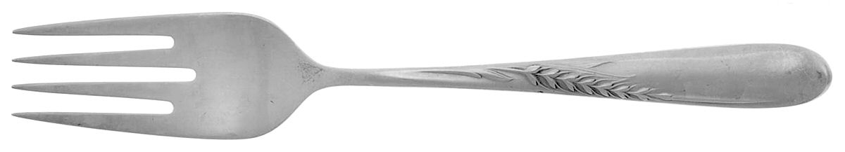 Silver Wheat (Sterling, 1952) Individual Salad Fork by Reed & Barton-1
