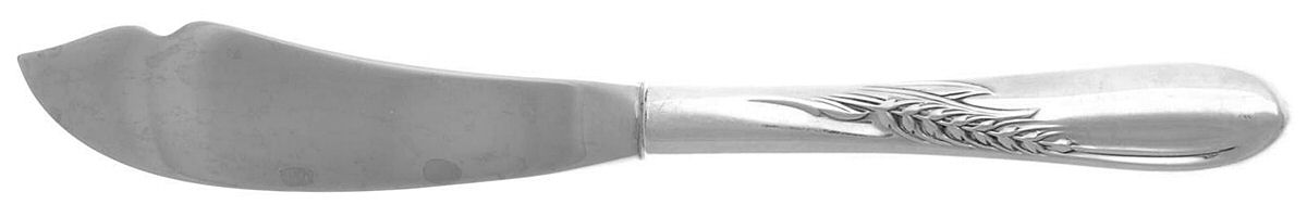 Silver Wheat (Sterling, 1952) Hollow Handle Master Butter Knife by Reed & Barton-1