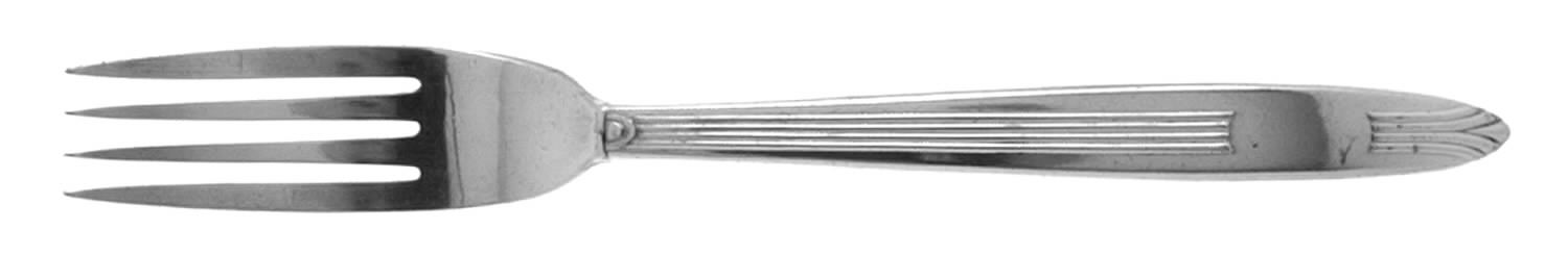 Socialite (Silverplate, 1937) Fork by Reed & Barton-1