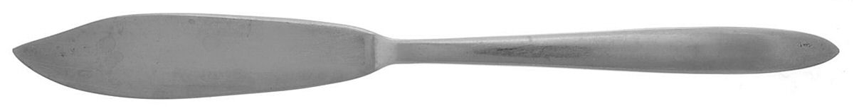 Sonata (Stainless) Flat Handle Master Butter Knife by Reed & Barton-1