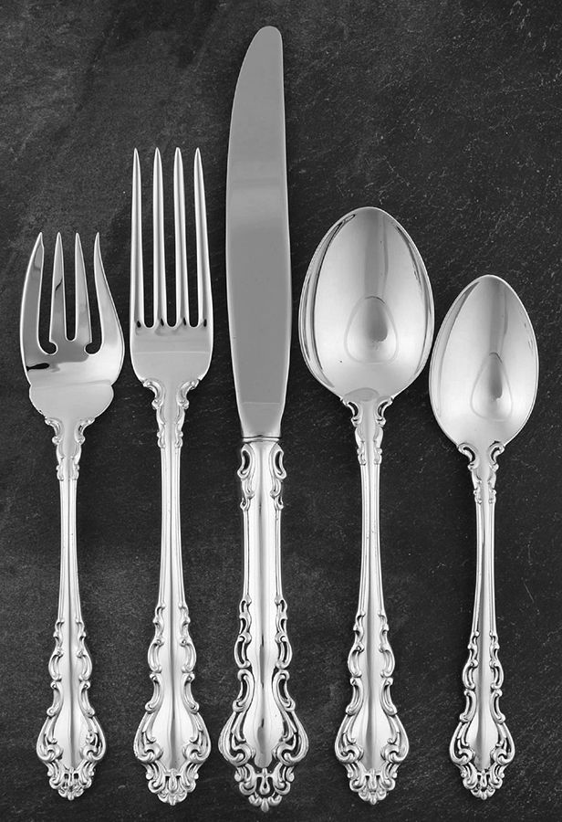 Spanish Baroque (Sterling, 1965) 5 Piece Place Size Setting by Reed & Barton-1