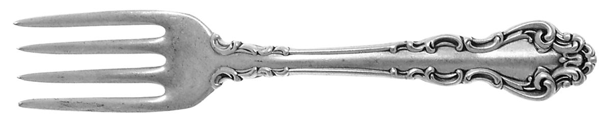 Spanish Baroque (Sterling, 1965) Baby Fork by Reed & Barton-1