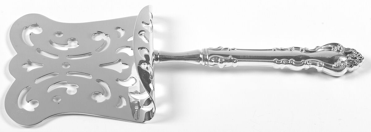 Spanish Baroque (Sterling, 1965) Hollow Asparagus Server with Silverplate Hood by Reed & Barton-1